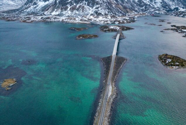 Pont, fjords, Norvège