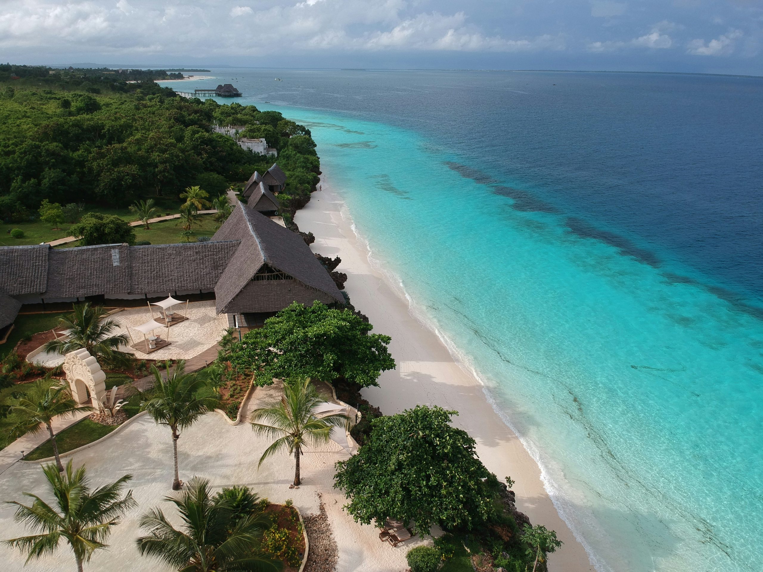 maison au bord de l'eau zanzibar