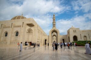 Grande Mosquée du Sultan Qabus à Oman