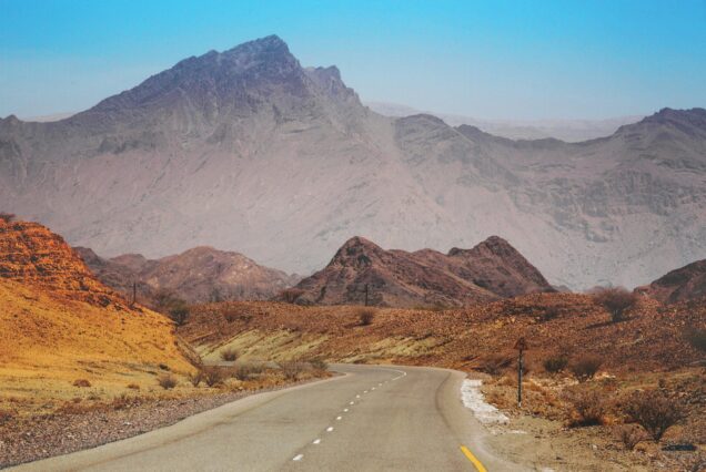Route montagne circuit Oman