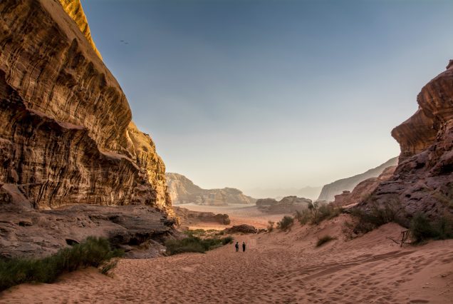 desert avec montagne