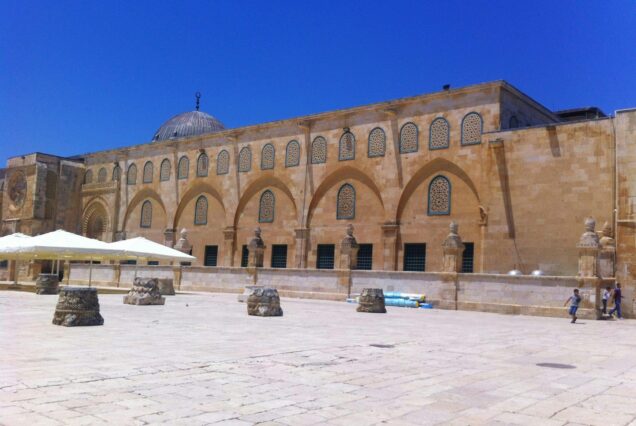 Cour mosquée Al Aqsa Palestine