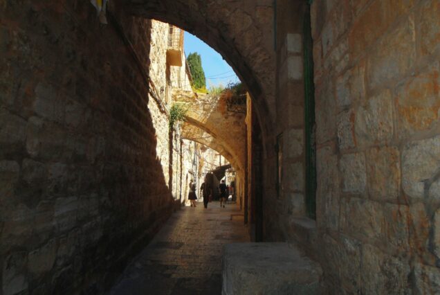 Ruelle typique voyage Palestine