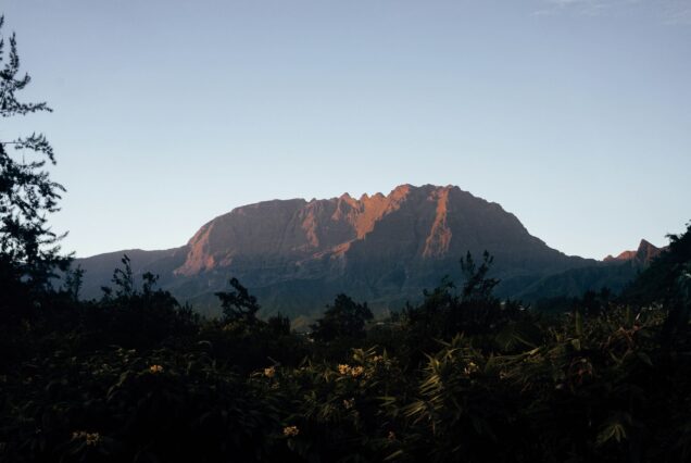 Piton des neiges, île de la Réunion