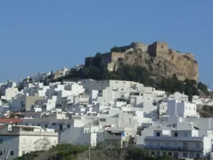 pâté de maisons blanches, Espagne