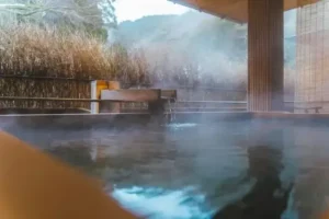 Bain thermal, Japon
