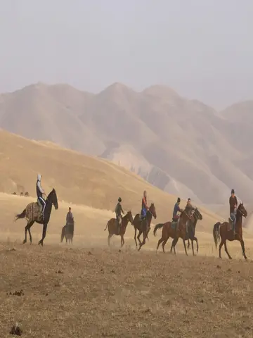 Kok boru, Kirghizistan